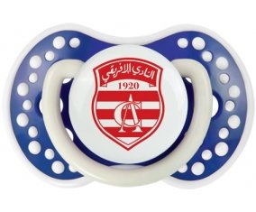 Club Africain + prénom : 0/6 mois - Bleu-marine phosphorescente embout Lovi Dynamic