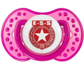 Étoile sportive du sahel + prénom : 0/6 mois - Rose classique embout Lovi Dynamic