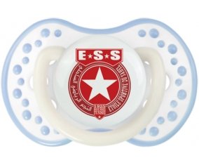 Étoile sportive du sahel + prénom : 0/6 mois - Blanc-cyan classique embout Lovi Dynamic