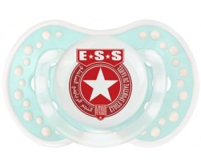 Étoile sportive du sahel + prénom : 0/6 mois - Retro-turquoise-lagon classique embout Lovi Dynamic