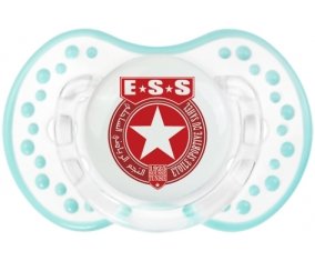 Étoile sportive du sahel + prénom : 0/6 mois - Retro-blanc-lagon classique embout Lovi Dynamic