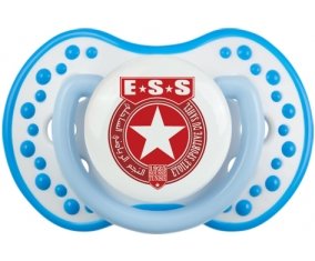 Étoile sportive du sahel + prénom : 0/6 mois - Blanc-bleu phosphorescente embout Lovi Dynamic