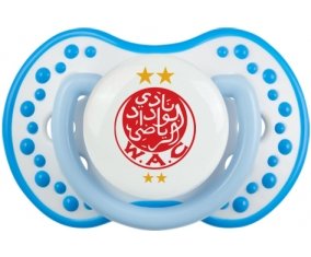 Wydad Athletic Club + prénom : 0/6 mois - Blanc-bleu phosphorescente embout Lovi Dynamic