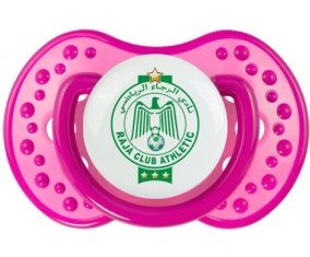 Raja Club Athletic + prénom : 0/6 mois - Rose classique embout Lovi Dynamic