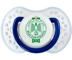 Raja Club Athletic + prénom : 0/6 mois - Marine-blanc-bleu classique embout Lovi Dynamic