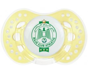 Raja Club Athletic + prénom : 0/6 mois - Trendy-jaune classique embout Lovi Dynamic