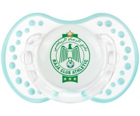 Raja Club Athletic + prénom : 0/6 mois - Retro-blanc-lagon classique embout Lovi Dynamic
