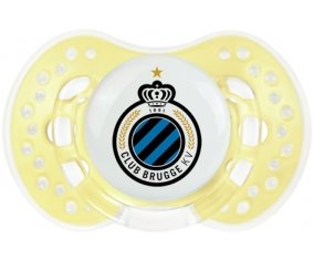 Club Brugge KV + prénom : 0/6 mois - Trendy-jaune classique embout Lovi Dynamic