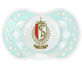 STANDARD DE LIEGE + prénom : 0/6 mois - Retro-turquoise-lagon classique embout Lovi Dynamic