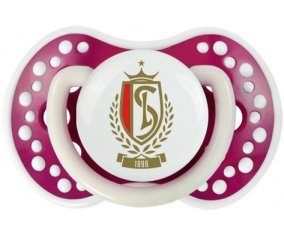 STANDARD DE LIEGE + prénom : 0/6 mois - Fuchsia phosphorescente embout Lovi Dynamic