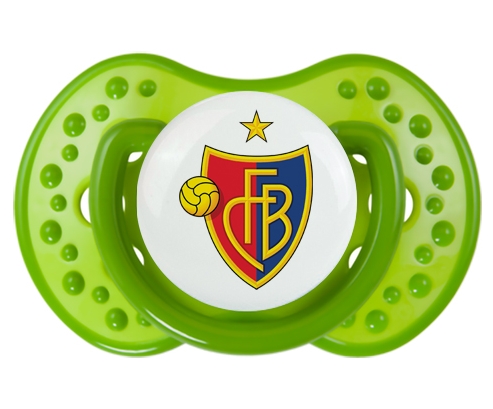 FC Bâle + prénom : 0/6 mois - Vert classique embout Lovi Dynamic