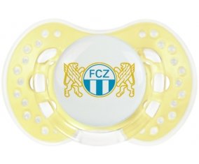 FC Zürich + prénom : 0/6 mois - Trendy-jaune classique embout Lovi Dynamic