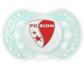 FC Sion + prénom : 0/6 mois - Retro-turquoise-lagon classique embout Lovi Dynamic