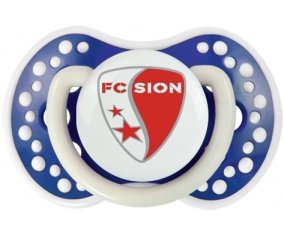 FC Sion + prénom : 0/6 mois - Bleu-marine phosphorescente embout Lovi Dynamic