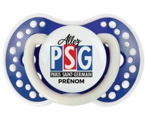 Allez Paris saint-germain + prénom : 0/6 mois - Bleu-marine phosphorescente embout Lovi Dynamic