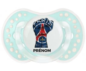 Force Paris saint-germain + prénom : 0/6 mois - Retro-turquoise-lagon classique embout Lovi Dynamic