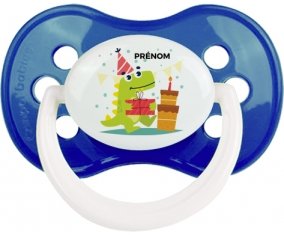 Joyeux anniversaire style 3 + prénom : Marine classique embout anatomique