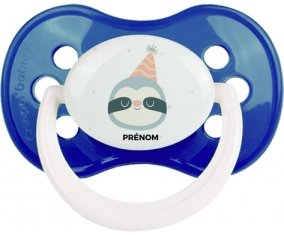 Paresseux anniversaire + prénom : Marine classique embout anatomique