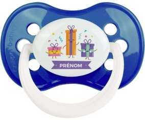 Cadeaux anniversaire style 1 + prénom : Marine classique embout anatomique