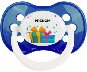Cadeaux anniversaire style 2 + prénom : Marine classique embout anatomique