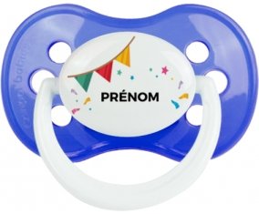 Guirlande + prénom : Sucette Anatomique personnalisée