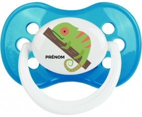 Camelion + prénom : Cyan classique embout anatomique