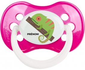 Camelion + prénom : Rose foncé classique embout anatomique
