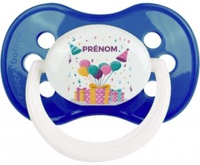 Happy birthday style 5 + prénom : Marine classique embout anatomique