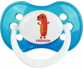 un an anniversaire style 5 + prénom : Cyan classique embout anatomique