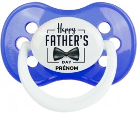 Tetine Happy father's day style 1 + prénom embout Anatomique personnalisée