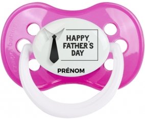 Happy father's day style 3 + prénom : Rose classique embout anatomique