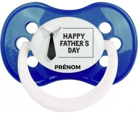 Happy father's day style 3 + prénom : Marine classique embout anatomique