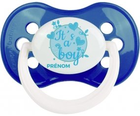 It's a boy + prénom : Marine classique embout anatomique