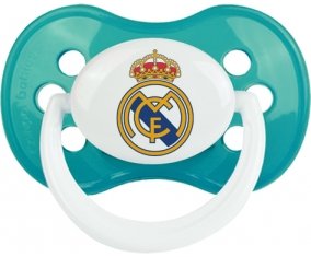 Real madrid + prénom : Turquoise classique embout anatomique