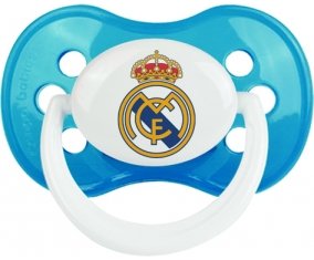 Real madrid + prénom : Cyan classique embout anatomique