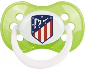 Club Atlético de Madrid + prénom : Vert classique embout anatomique