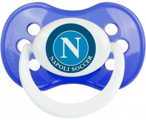 Napoli Soccer + prénom : Bleu classique embout anatomique