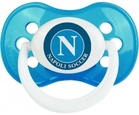 Napoli Soccer + prénom : Cyan classique embout anatomique