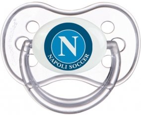 Napoli Soccer + prénom : Transparente classique embout anatomique