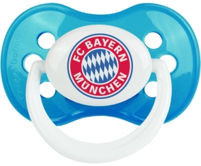 FC Bayern Munchen + prénom : Cyan classique embout anatomique
