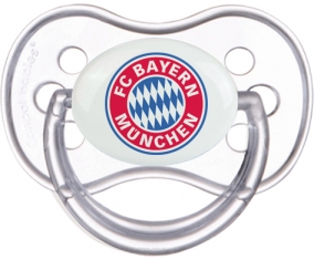 FC Bayern Munchen + prénom : Transparente classique embout anatomique