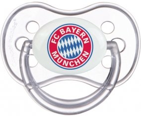 FC Bayern Munchen + prénom : Transparente classique embout anatomique