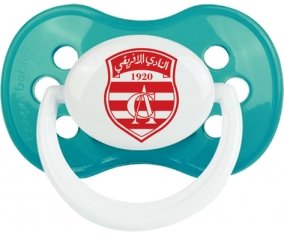 Club Africain + prénom : Turquoise classique embout anatomique
