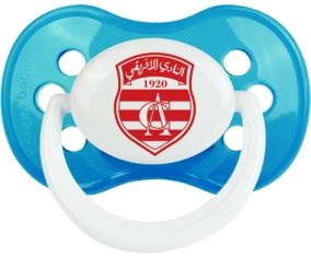 Club Africain + prénom : Cyan classique embout anatomique