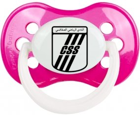 Club sportif sfaxien + prénom : Rose foncé classique embout anatomique