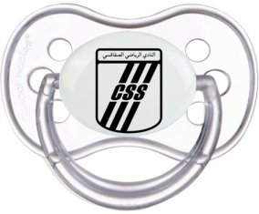 Club sportif sfaxien + prénom : Transparente classique embout anatomique