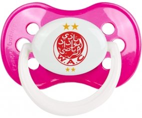 Wydad Athletic Club + prénom : Rose foncé classique embout anatomique