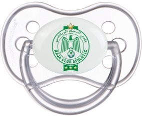 Raja Club Athletic + prénom : Transparente classique embout anatomique