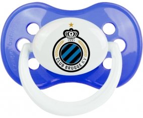 Club Brugge KV + prénom : Bleu classique embout anatomique