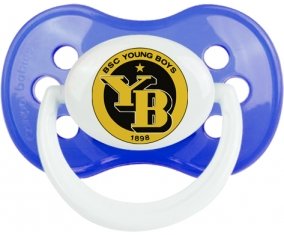 Young Boys Berne + prénom : Bleu classique embout anatomique